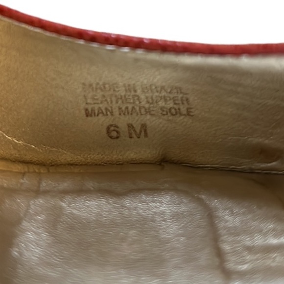 Lilly Pulitzer Resort Chic Distressed Metallic Gold Wedges in Island Coral - 6 - Picture 14 of 14